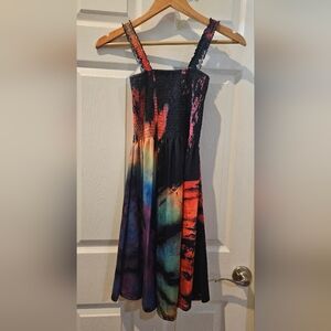 Amazon Multicolor Tie-Dye Dress